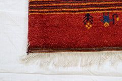 Colorful Rug, Hand Knotted Wool Rug