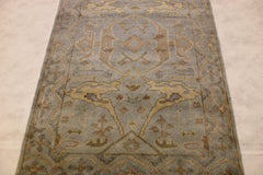 Oushak Wool Rug, 3x5 Indian Rug