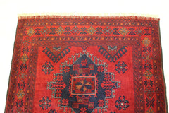 3x4 Tribal Rug, Khal Mohammadi Rug