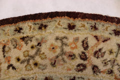 4x4 Round Rug, Oushak Round Rug