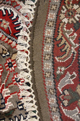 Persian Round Rug, Indian Jammu Kashmir Rug