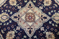 6x6 Round Rug, Pak Persian Rug, Hand Knotted Round Rug