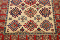 Afghan Kazak Rug, Oriental Wool Rug