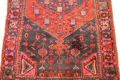 Persian Geometric Rug, Hand Knotted Area Rug