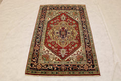 Persian Serapi Rug, Hand Knotted Oriental Rug