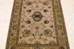 4x6 Hand Knotted Rug, Indian Oriental Rug