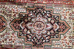 Kashmiri Rug, 4x6 Indian Rug, Hand Knotted Rug
