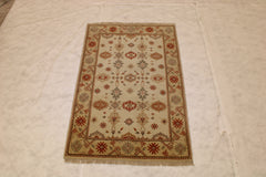 Indian Oushak Rug, Hand Knotted Area Rug