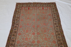 4x8 Hand Knotted Rug, Yarkan Design Rug