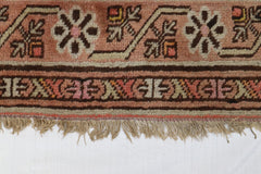4x8 Hand Knotted Rug, Yarkan Design Rug