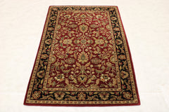 Hand Tufted Rug, Persian Design Rug, 5x8 Area Rug