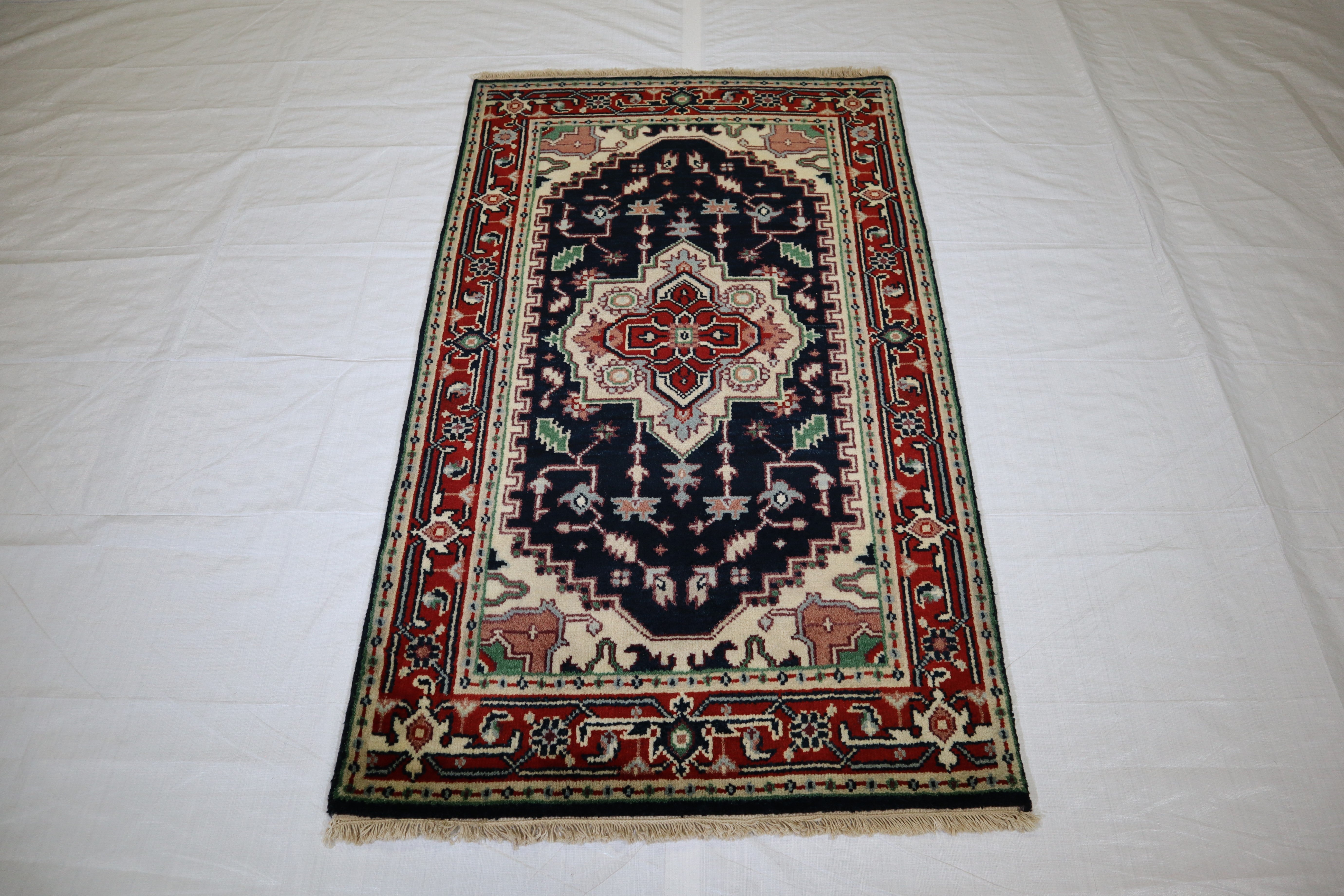Serapi Hand Knotted Rug, 3x5 Persian Rug
