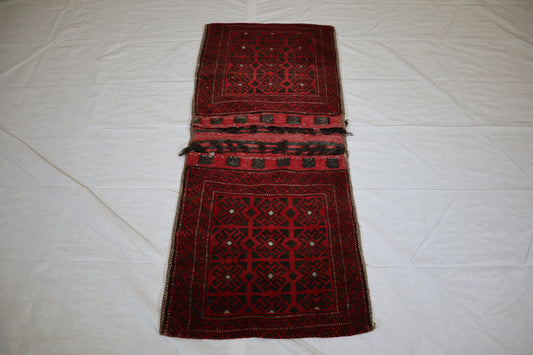 Tribal Afghan Rug, Hand Knotted Rug