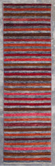 Multicolor Runner, Contemporary Rug, Afghan Runner, Hall Runner