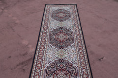 Jammu Runner Rug, Hand Knotted Runner, Authentic Runner