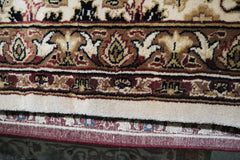 Sanukh Rug, Ivory Rug, Hand Knotted Oriental Rug