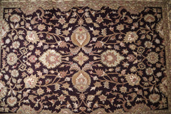 Agra Rug, Traditional Rug, Hand Knotted Rug, Wool Rug