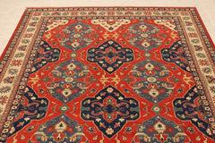 Kazak Rug, Colorful Rugs, Tribal Rugs, What Size Rug For Living Room, Afghan Rug