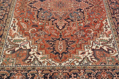 Heriz Rug, Hand Knotted Rug, Colorful Area Rugs, 9x13 Rug