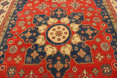 Kazak Rugs, Colorful Area Rugs, Afghan Rug, Tribal Rugs, 10x14 Rugs