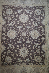 Oushak Rug, Turkman Rug, Hand Knotted Wool Rug