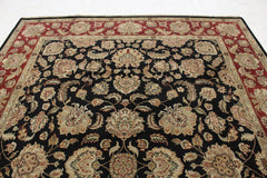 Jaipur Rug, Black Oriental Rugs, Area Rug, Discounted Rugs, 9x12 Rug