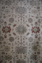 Oushak Rug, Persian Hand Knotted Rug, 8x10 Area Rug
