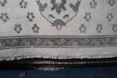 Indian Oushak Rug, Hand Knotted Persian Rug
