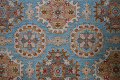 Oushak Rug, Afghan Turkman Rug, Traditional Wool Rug