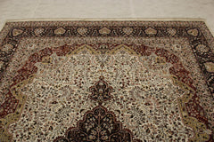 Wool Oriental Rugs, Jammu Rug, Hand Knotted, 9x12 Area Rugs, Home Decor