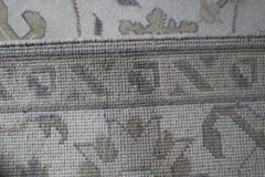 Hand Knotted Oushak Rug, Persian Wool Rug, 8x10 Area Rug