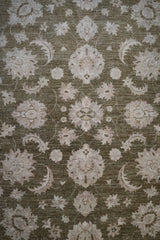 Turkoman Rug, Oushak Rug, Hand Knotted Afghan Rug
