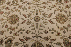 Silk Flower Rug, Persian Rug Patterns, Hand Knotted Rug, 9x12 Area Rug