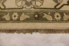 Persian Rug Designs, Oushak Rug, Hand Knotted Wool Rug, Area Rugs 9x12