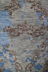 Ocean Breeze Rug, Kashmir Rug, Multicolored Rug