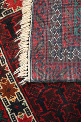 Oushak Design Rug, Wool Afghan Rug, 3x5 Area Rug