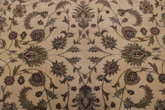 Authentic Persian Rugs, Hand Knotted Wool Rug, 8x11 Rugs, Foyer Rug