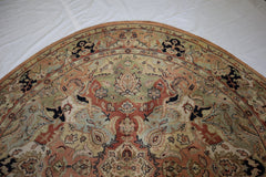Oushak Rug, Persian Round Rug