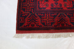 Khal Mohammadi Rug, Turkman Rug, Mashadi Rug, 3x5 Rug