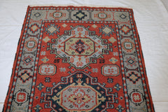 Kazak Rug, Traditional Rug, Natural Multi