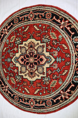 Serapi Rug, Indian Rug, Colorful Area Rug, Rug For Kitchen