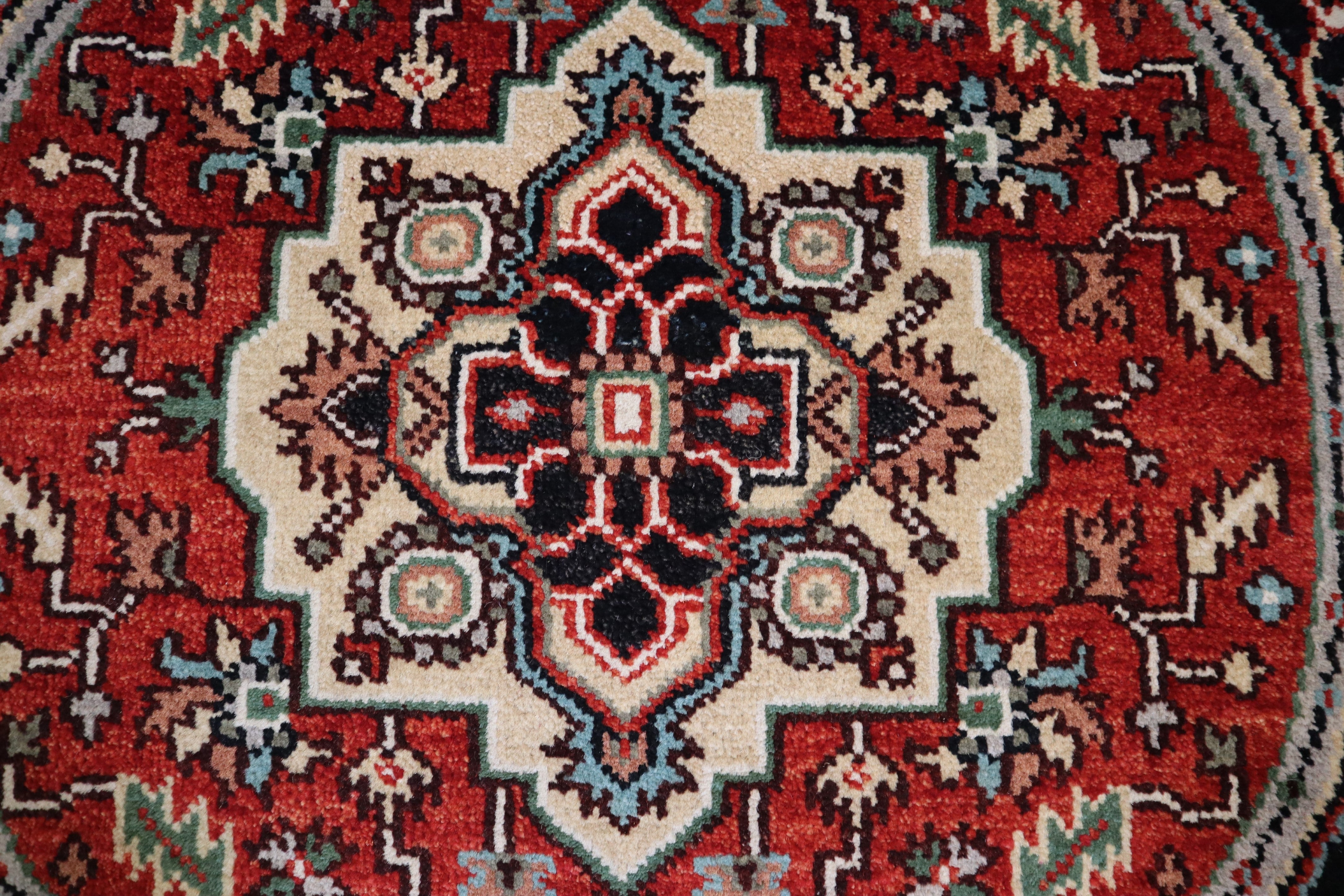 Serapi Rug, Indian Rug, Colorful Area Rug, Rug For Kitchen