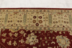 6'7" x 6'7" ft. Hand Knotted Oushak Puja Wool Rug