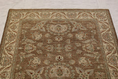 6'0" x 6'1" ft. Afghani Chobi Hand Knotted Rug
