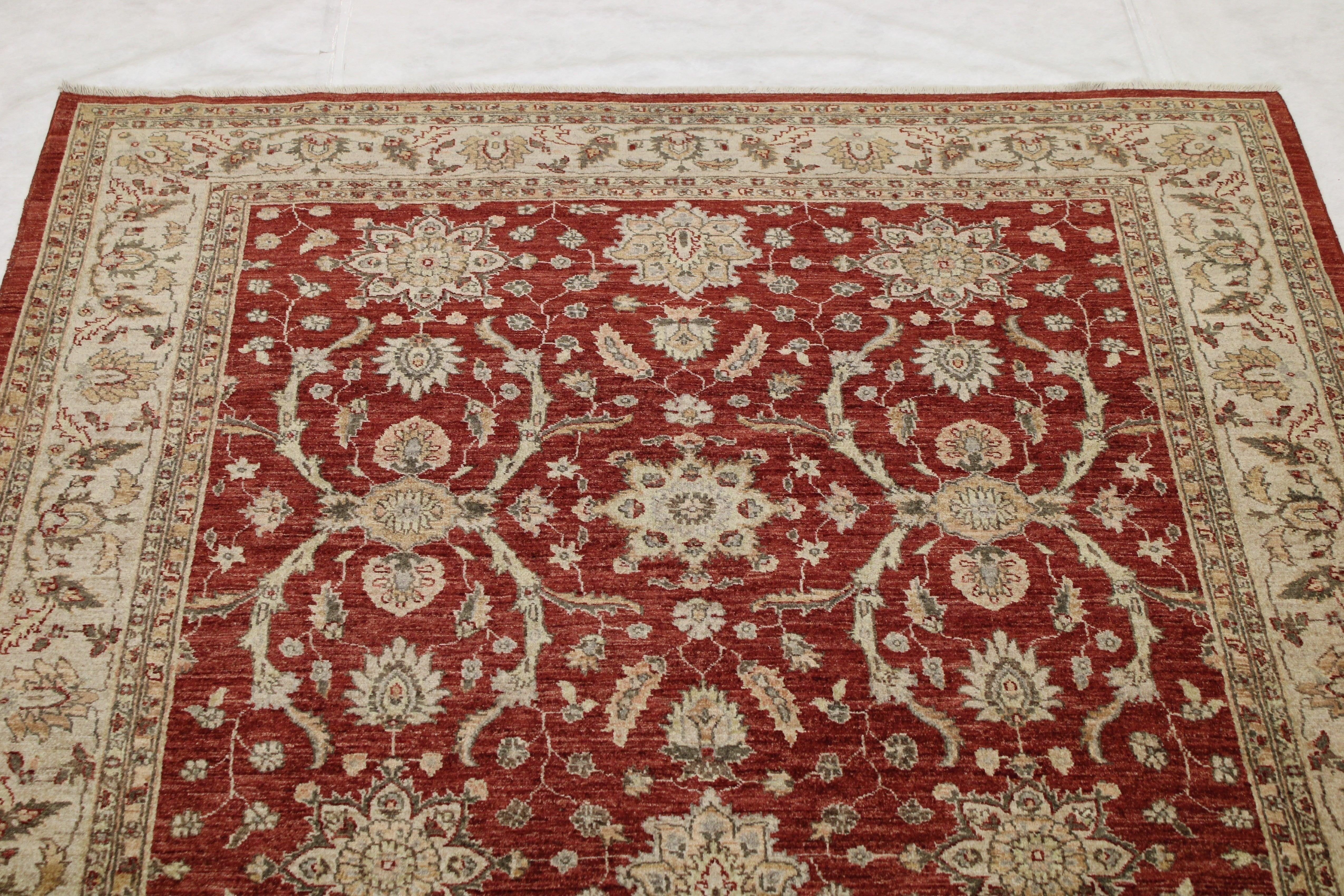 Pakistani Rugs, Oushak Rug, Red Oriental Rugs, Area Rug Sizes, Rug 6x6