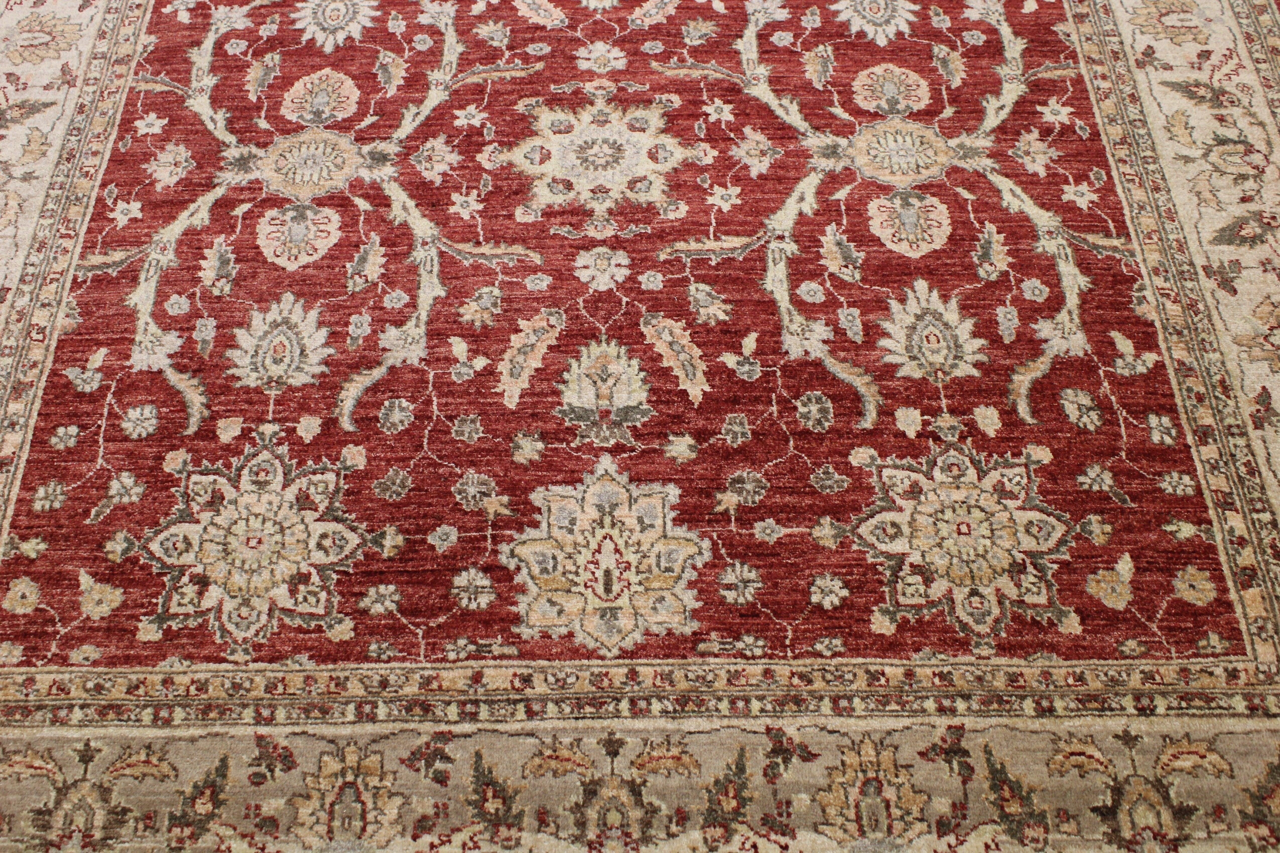 Pakistani Rugs, Oushak Rug, Red Oriental Rugs, Area Rug Sizes, Rug 6x6