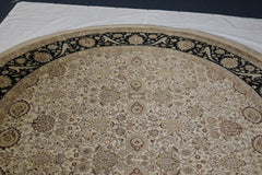 Afghan Round Rug, Sutri Design Rug, Authentic Round Rug