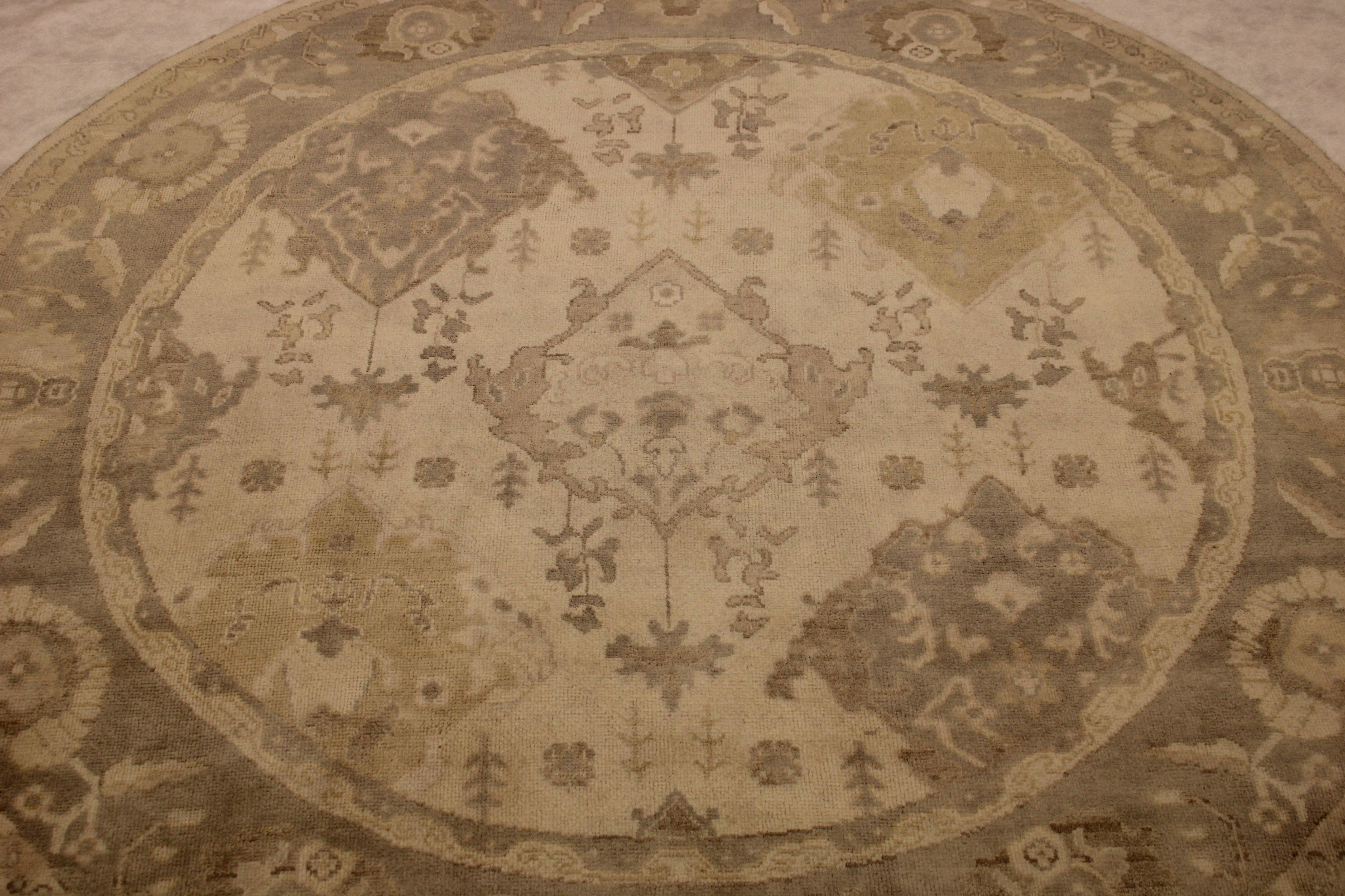 Persian Rug Patterns, Round Rug, Hand Knotted Rugs, Kitchen Round Rug