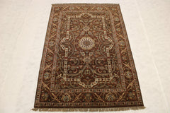 Colorful Area Rugs, Indian Rug, Bedroom Rug, Hand Knotted Wool Rugs