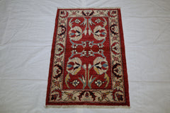 Tribal Rug, Afghan Rug, Hand Knotted Rug, 2x3 Area Rug